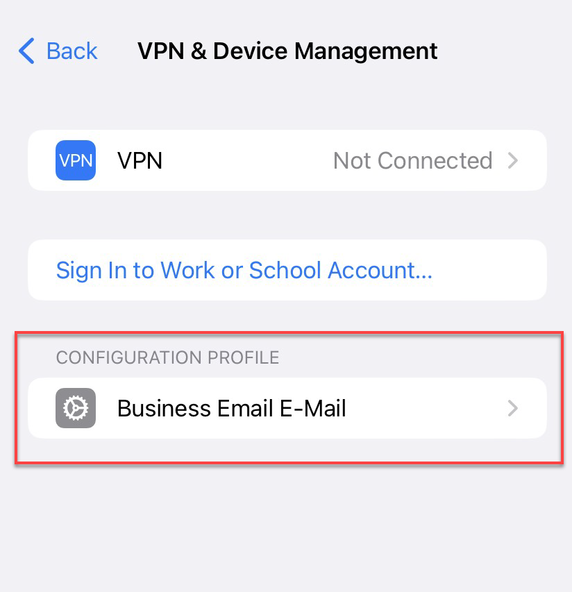 How Do I Remove My Email Profile from My iPhone or iPad?