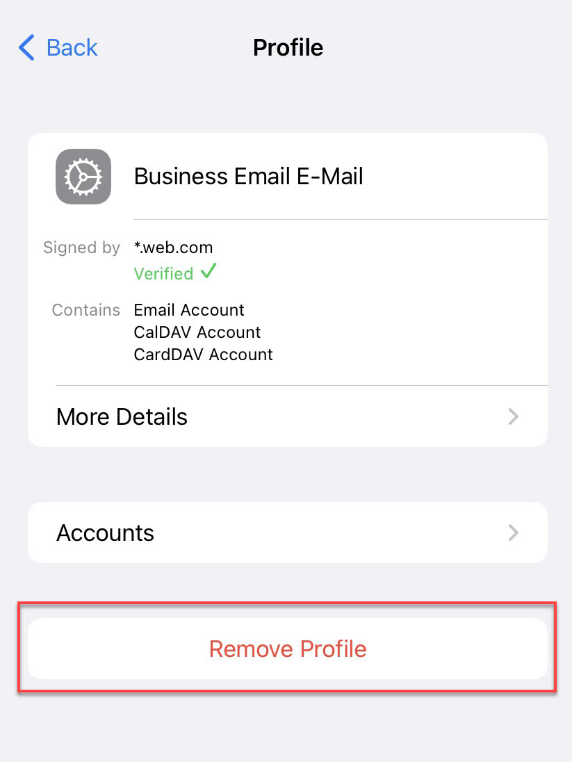 How Do I Remove My Email Profile from My iPhone or iPad?