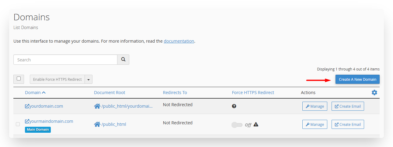 How To Create an Addon Domain