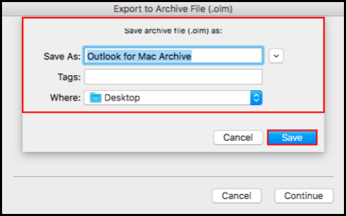 Screenshot of CD Email Exchange Outlook 2016 Export Save As File Type