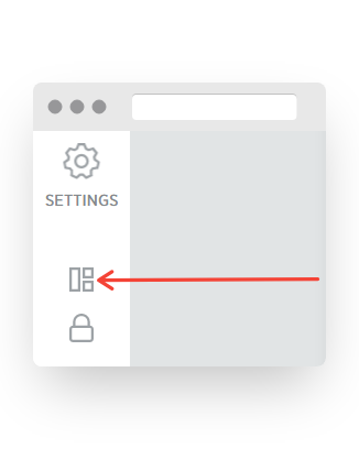 Screenshot of VD Website Builder Interface Show Layout Button